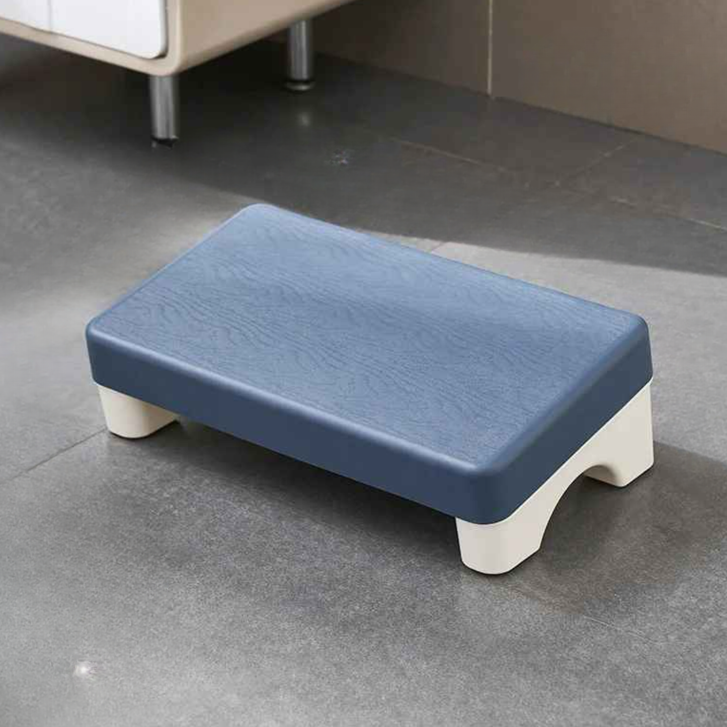 bureau repose pieds ergonomique couleur bleue