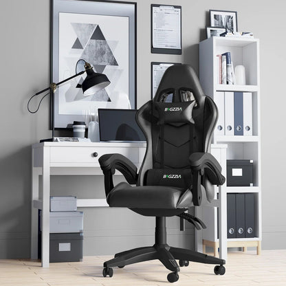 chaise de bureau ergonomique couleur noire dans bureau