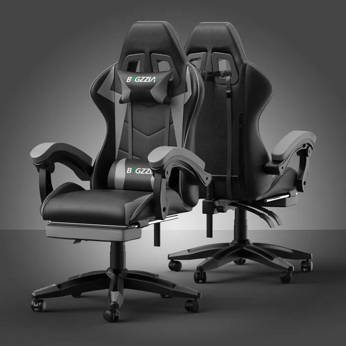 Chaises de bureau - OfficeGamingChair™ - Gris - Mon bureau, mon confort