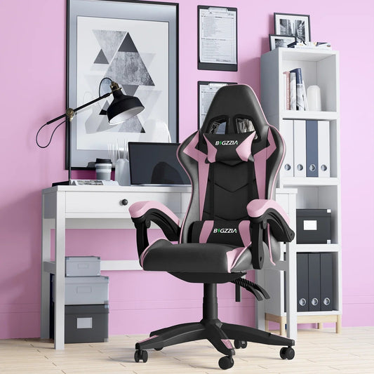 Chaises de bureau - OfficeGamingChair™ - Rose - Mon bureau, mon confort