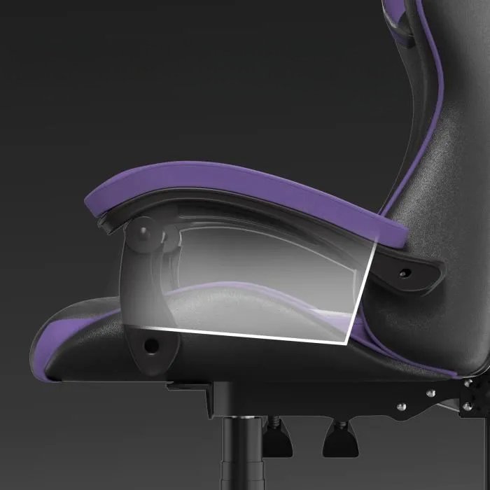 Chaises de bureau - OfficeGamingChair™ - Violet - Mon bureau, mon confort