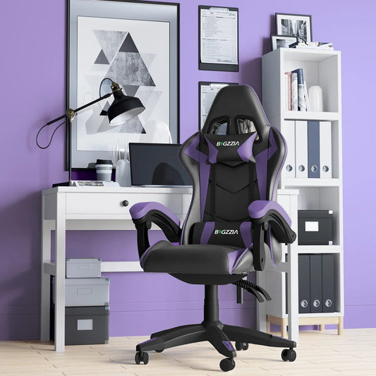 Chaises de bureau - OfficeGamingChair™ - Violet - Mon bureau, mon confort