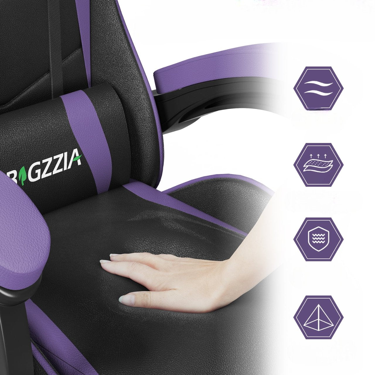 Chaises de bureau - OfficeGamingChair™ - Violet - Mon bureau, mon confort