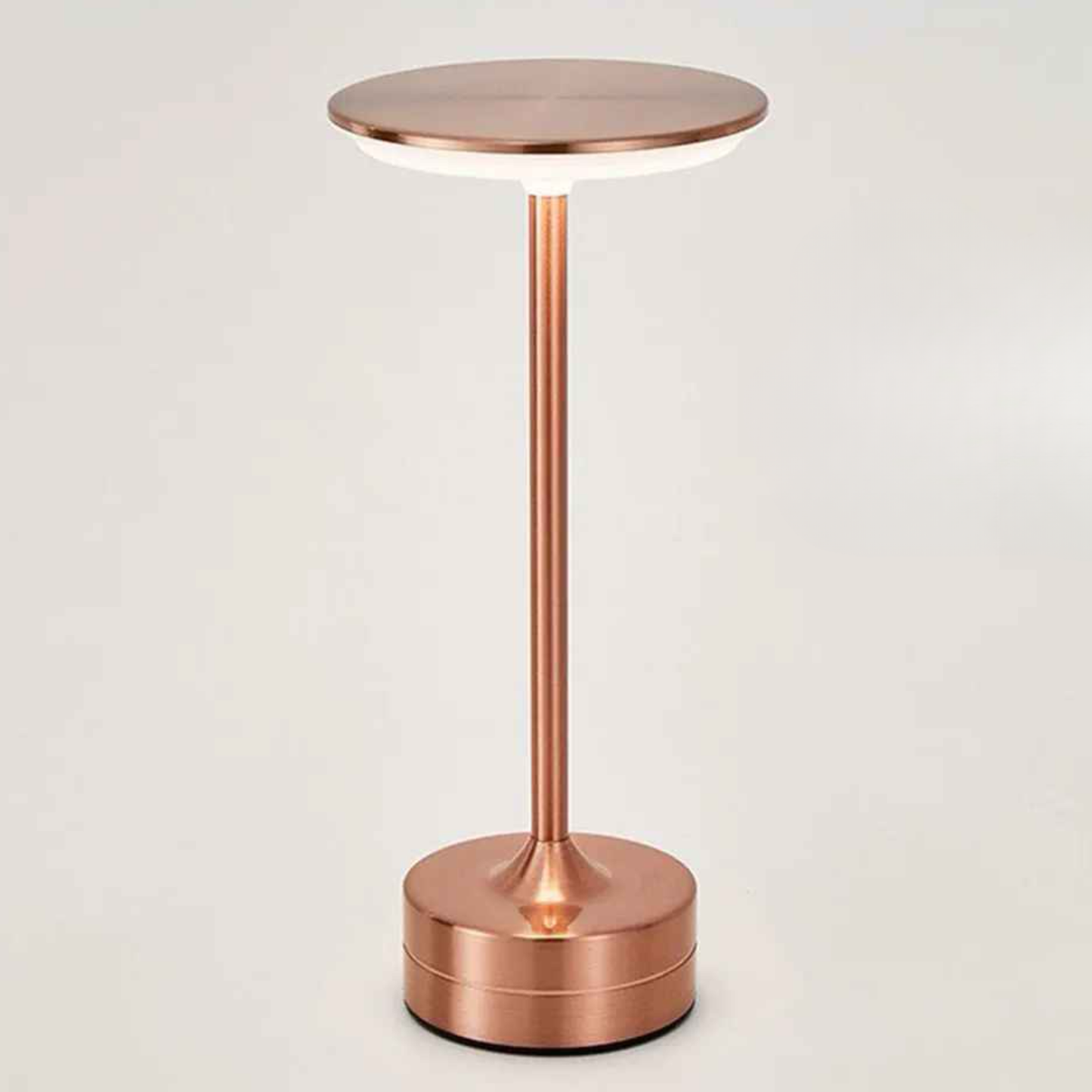 lampe de bureau design couleur or rose
