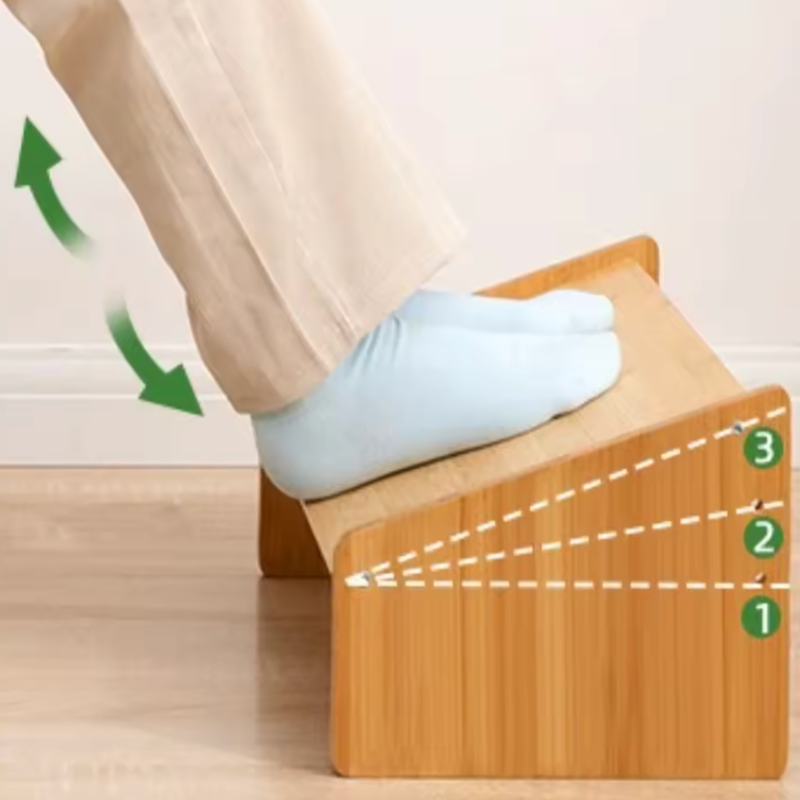 pieds sur repose pied bureau réglable trois niveaux