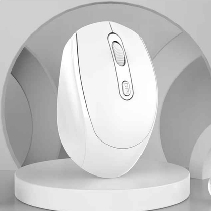souris sans fil bluetooth coloris blanc
