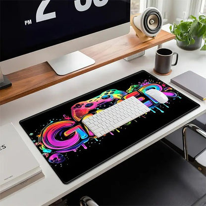 tapis de souris pour gamer​ sur bureau blanc 